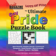 Gay Pride Puzzle Book Feature Image