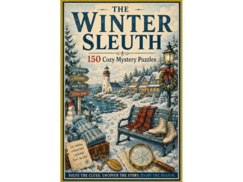 Winter Sleuth Puzzle Book Cover Image